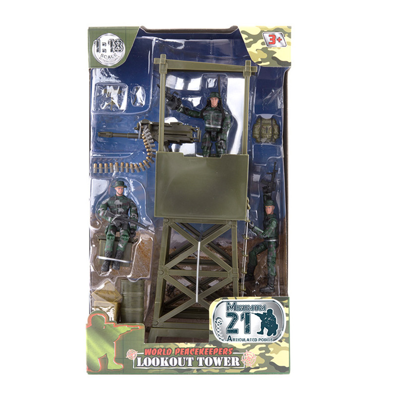 ست اسباب بازی جنگی مدل Lookout tower کد 77082 ست اسباب بازی جنگی مدل Lookout tower کد 77082