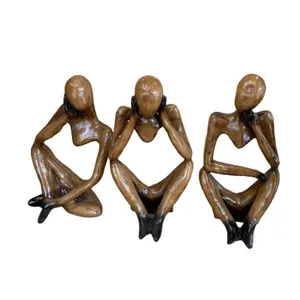 مجسمه مدل یوگا مدد 2606 مجموعه 3 عددی