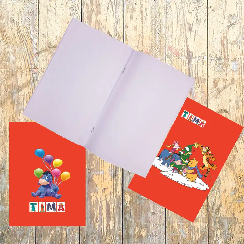 دفتر نقاشی 40 برگ تیما مدل Kind مجموعه 6 عددی