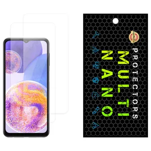 Multi Nano X-S2N Model Transparent Screen Protector Suitable For Samsung Galaxy A23 5G Mobile Phone Pack Of 2