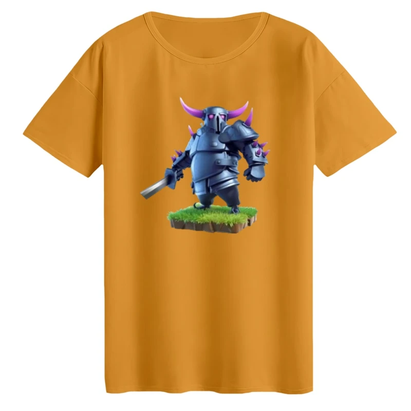 تی‌شرت لانگ آستین کوتاه زنانه مدل کلش رویال کد 11