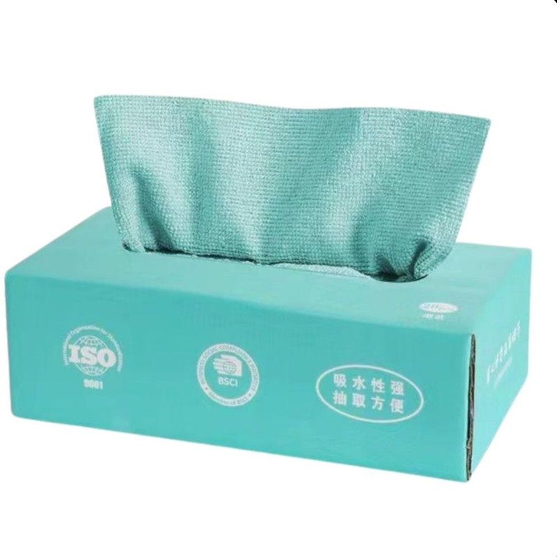 دستمال نظافت خانه آشپزخانه  مدل میکروفایبر کد 103 مجموعه 20عددی