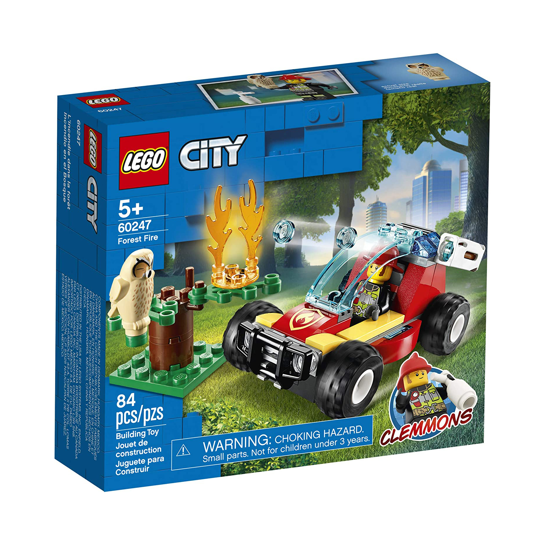 لگو سری City Forest Fire Firefighter کد 01