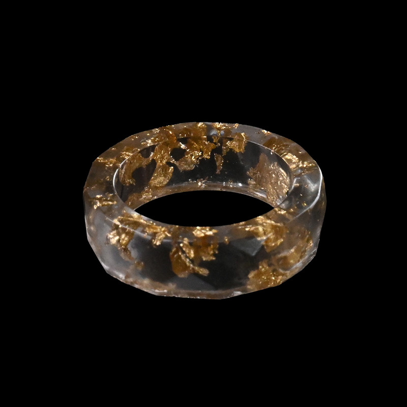 انگشتر زنانه مدل ورق طلا PRH_1010