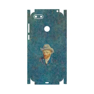 MAHOOT Self portrait with a gray felt hat-FullSkin Cover Sticker for Motorola Moto E6 Play