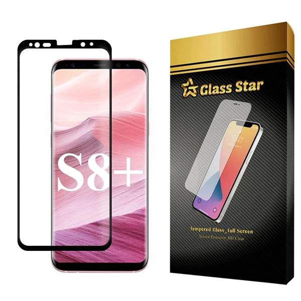  محافظ صفحه نمایش گلس استار مدل EMGA مناسب برای گوشی موبایل سامسونگ Galaxy S8 Plus