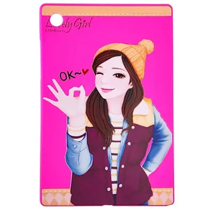 	 کاور مدل دخترک کد 37 مناسب برای تبلت سامسونگ Galaxy Tab A8 10.5 inch 2021 SM-X200 / SM-X205