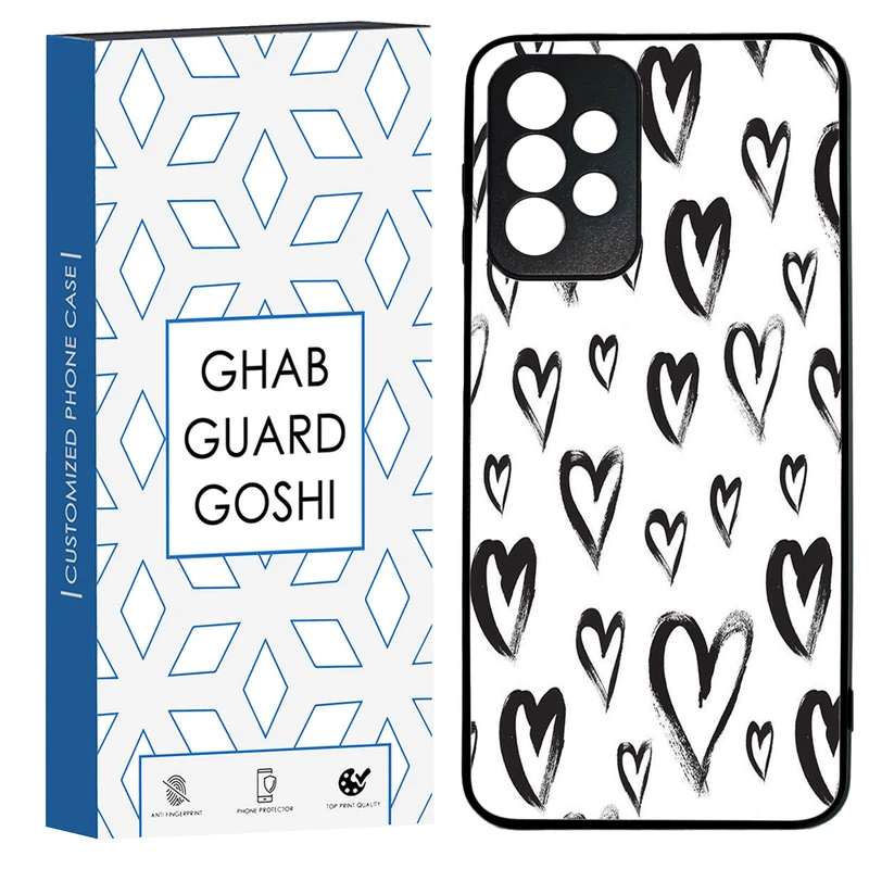 کاور قاب گارد گوشی طرح قلب کد TPU-278 مناسب برای گوشی موبایل سامسونگ Galaxy A73
