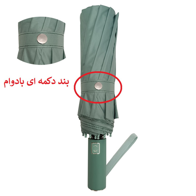 چتر 12 پره مدل سینک دوبل وان قطر 116 سانتی‌متر