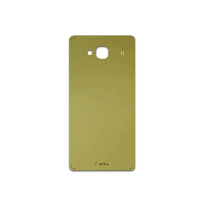 برچسب پوششی ماهوت مدل Matte-Gold مناسب برای گوشی موبایل شیائومی Redmi 2