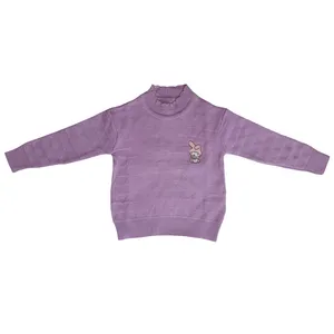 پلیور یقه گرد دخترانه مدل 710