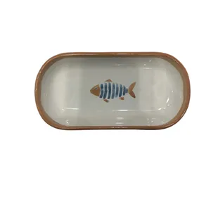 زیتون خوری کرامیکا مدل fishy 11