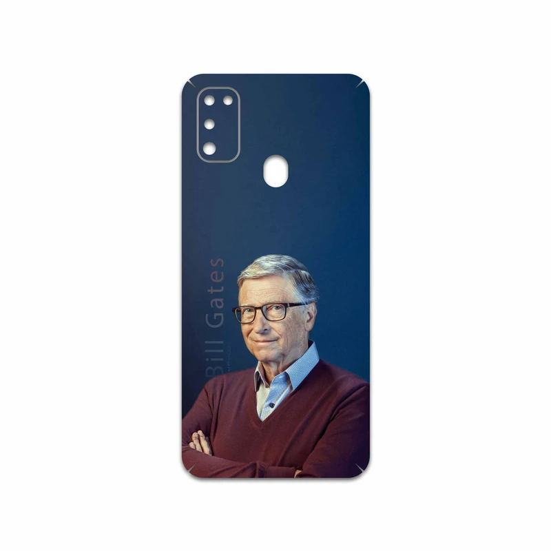 برچسب پوششی ماهوت مدل Bill Gates مناسب برای گوشی موبایل سامسونگ Galaxy M30s