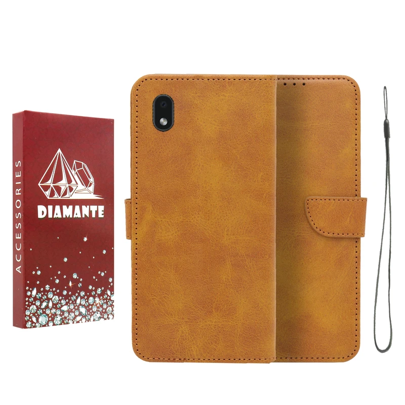 کیف کلاسوری دیامانته مدل Bandaviz Rd مناسب برای گوشی موبایل سامسونگ Galaxy A01 Core به همراه بند آویز