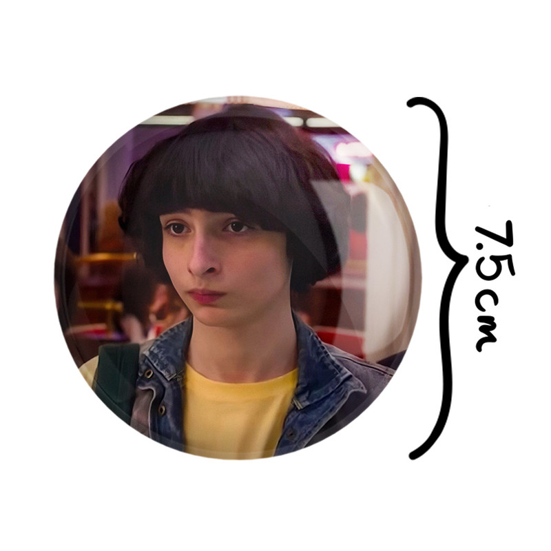 آینه جیبی خندالو مدل مایک سریال استرنجر تینگز Stranger Things  کد 19331