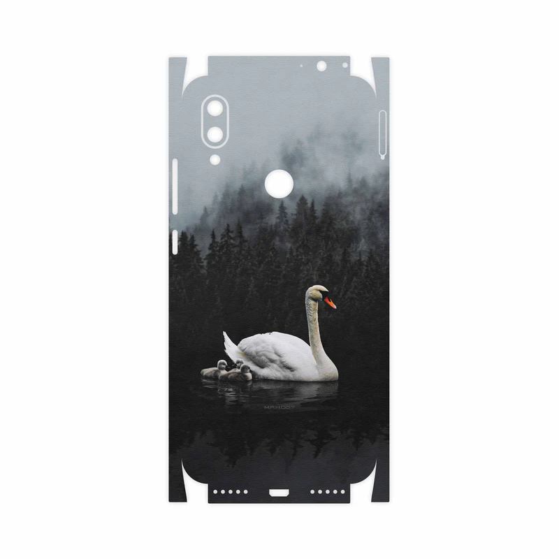 برچسب پوششی ماهوت مدل Swan Lake-FullSkin مناسب برای گوشی موبایل شیائومی Redmi 7