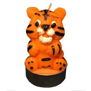 شمع مدل وارمری ببر هفت سین کد N1