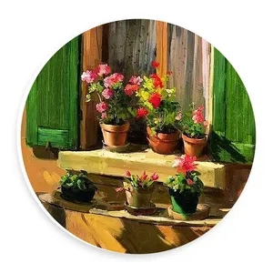 دیوارکوب طرح گلدان های پشت پنجره مدل wtb455