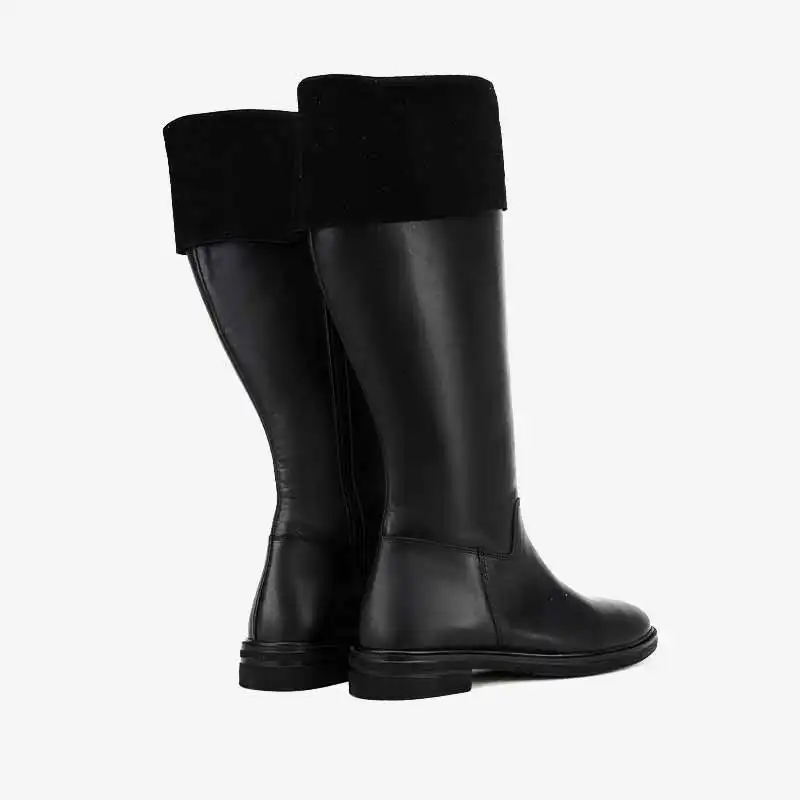 بوت زنانه چرم مشهد مدل j2645