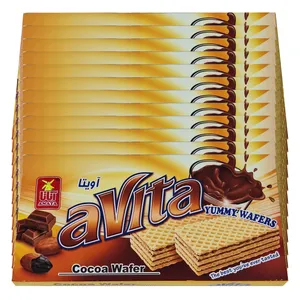 Cacao Cream-Filled Wafers Avita Anata – 160g (Pack of 12)