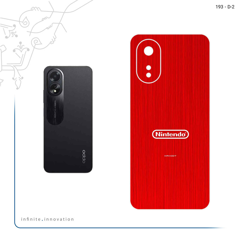 برچسب پوششی ماهوت مدل NINTENDO مناسب برای گوشی موبایل اپو A38