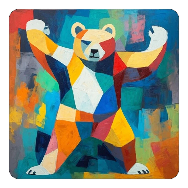 مگنت کاکتی طرح حیوانات رنگی مدل mp26002