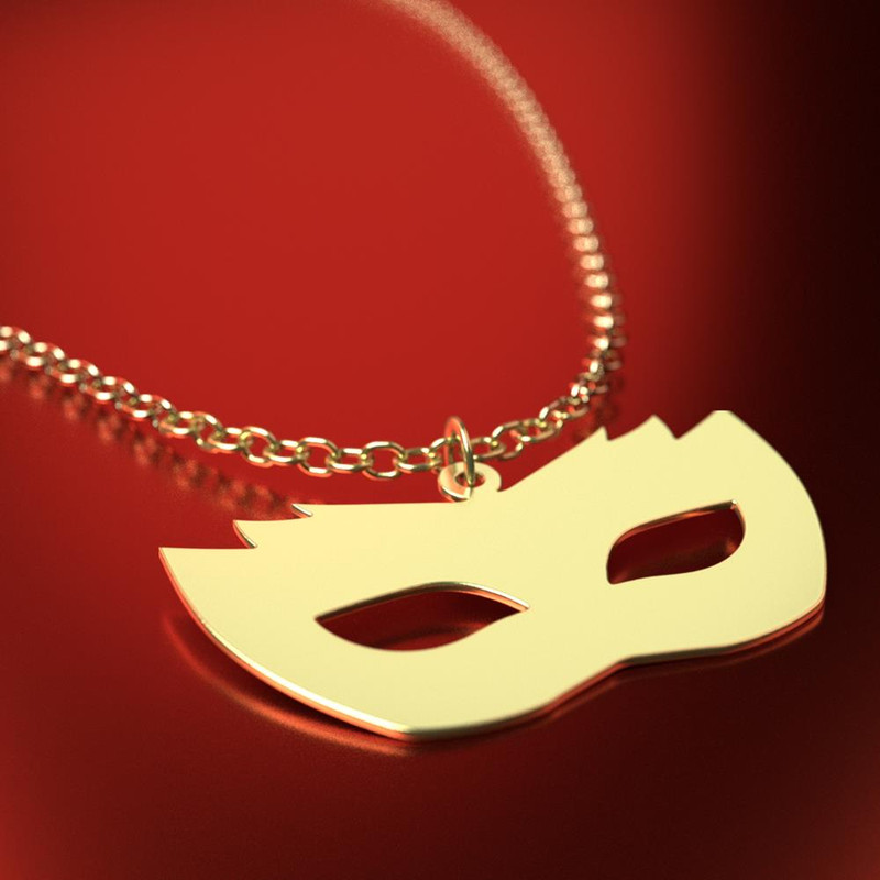 آویز ساعت طلا 18 عیار زنانه مدوپد مدل هالووین کد CA18030