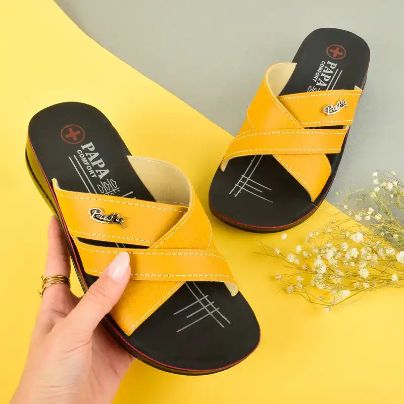 دمپایی زنانه پاپا مدل طبی KRD.4022