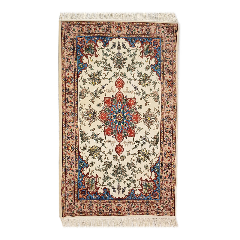 فرش دستبافت  یک و نیم متری کد 1104043