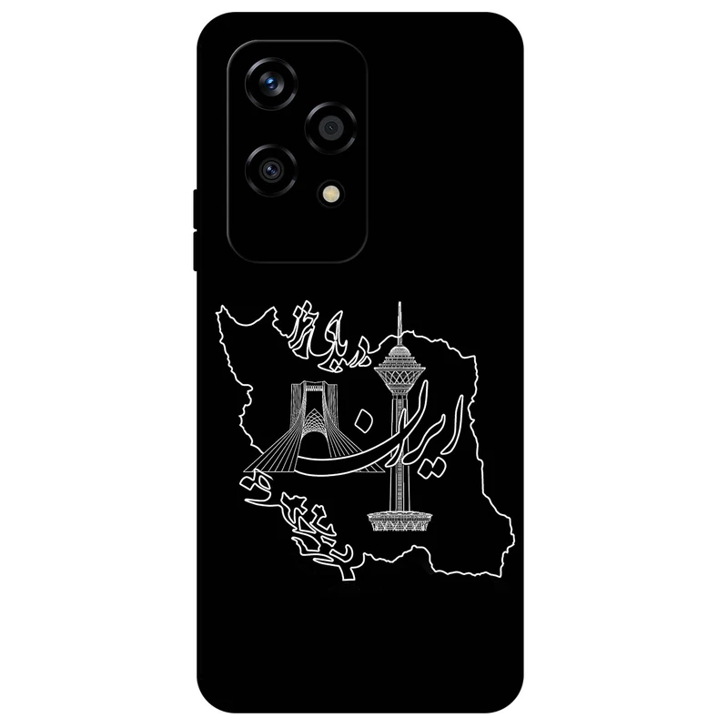 کاور مگافون طرح ایران مدل 1870 مناسب برای گوشی موبایل آنر 200 Lite     