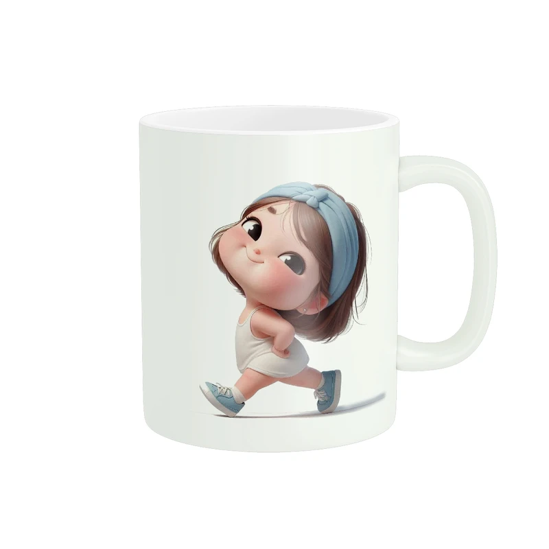 ماگ پادآفرین مدل دخترانه کیوت فانتزی کد 013