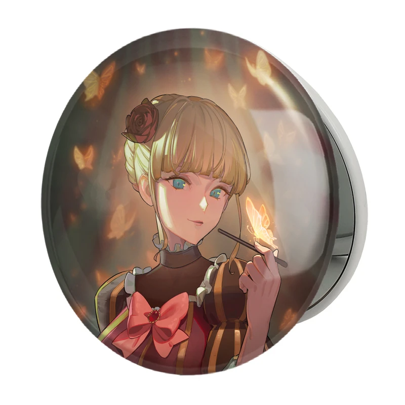 آینه جیبی خندالو طرح بازی اومینکو (Umineko) مدل تاشو کد 34600