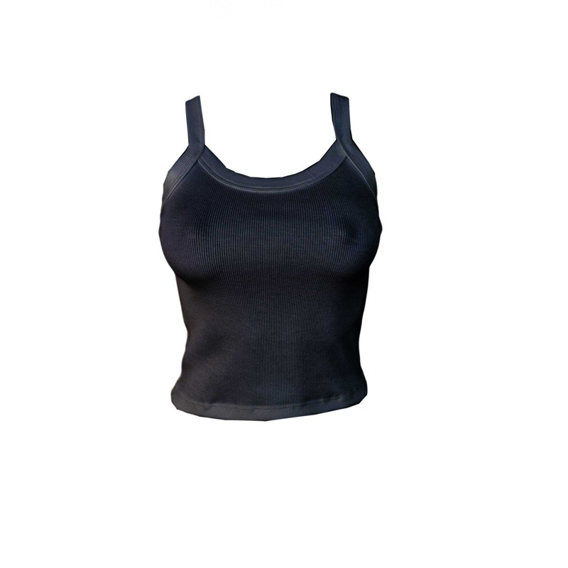 ست تاپ و دامن زنانه مدل گت دار 1235 رنگ مشکی