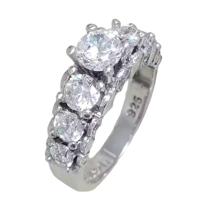 انگشتر نقره زنانه مدل 20