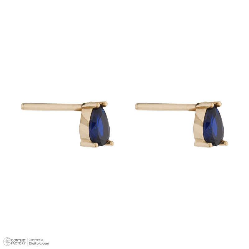 گوشواره طلا 18 عیار زنانه درریس مدل gs1541 - 3