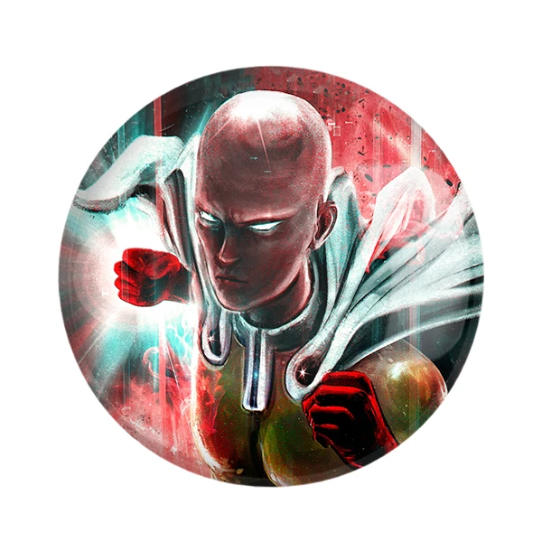 مگنت خندالو طرح سایتاما انیمه مرد تک مشتی کد 11383