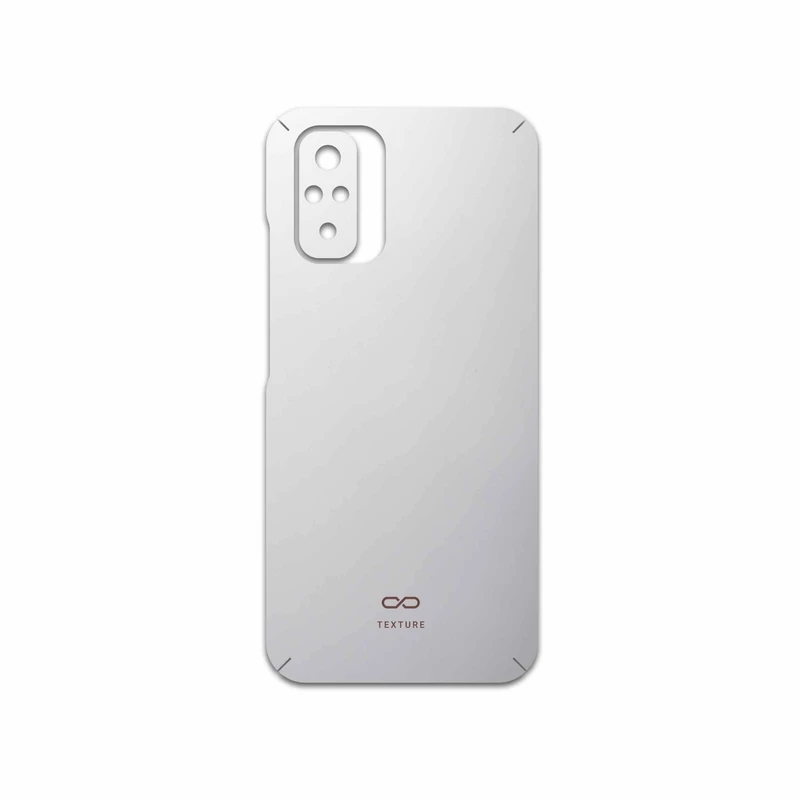 برچسب پوششی ماهوت مدل Matte-White مناسب برای گوشی موبایل شیائومی Redmi Note 10