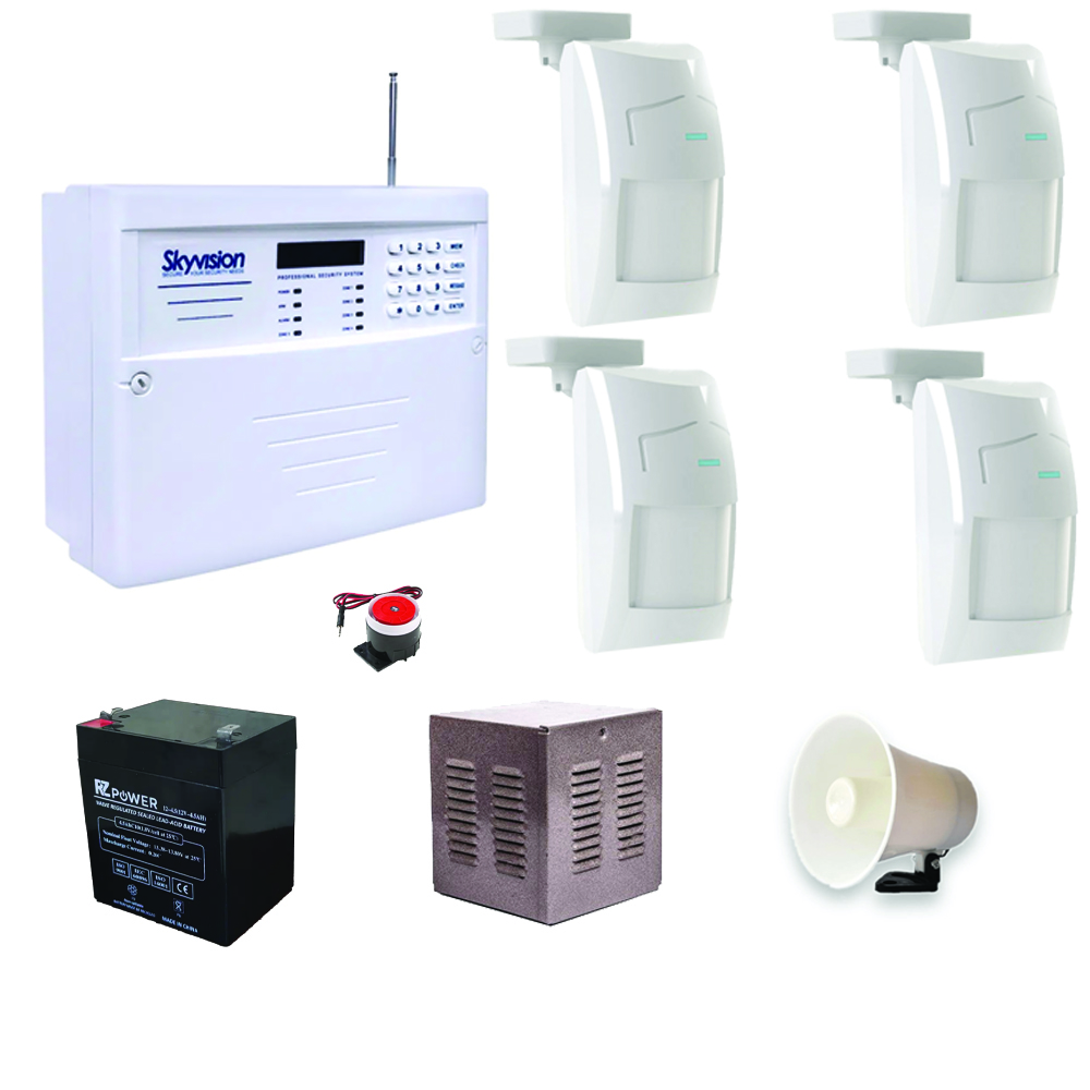 دزدگیر اماکن سیماران مدل SV-CP520 بسته چهار عددی