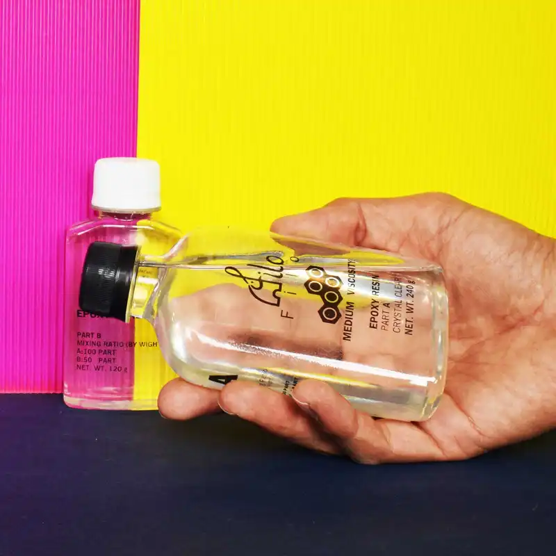 رزین اپوکسی فیلو مدل MV208 حجم 360 میلی لیتر به همراه هاردنر