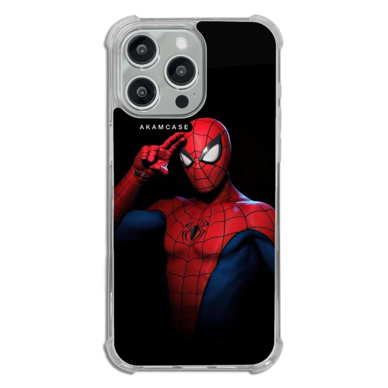 کاور آکام مدل AMC-WTA15PROMAX-SPIDER MAN6 مناسب برای گوشی موبایل اپل iPhone 15 Pro Max