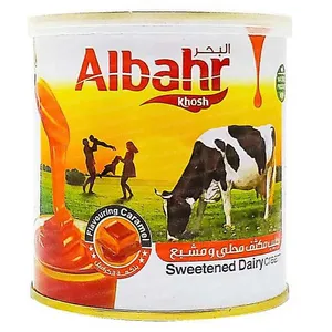 دسر شیر عسل کاراملی تغلیظ شده البحر - 387 گرم
