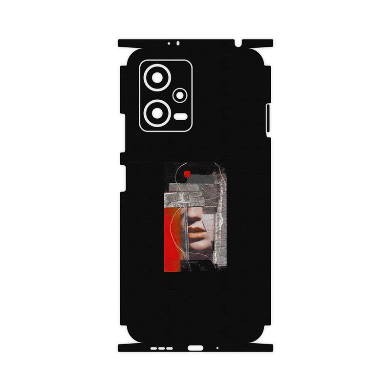 برچسب پوششی ماهوت مدل Collage of Mouth-FullSkin مناسب برای گوشی موبایل شیائومی Redmi Note 12 5G