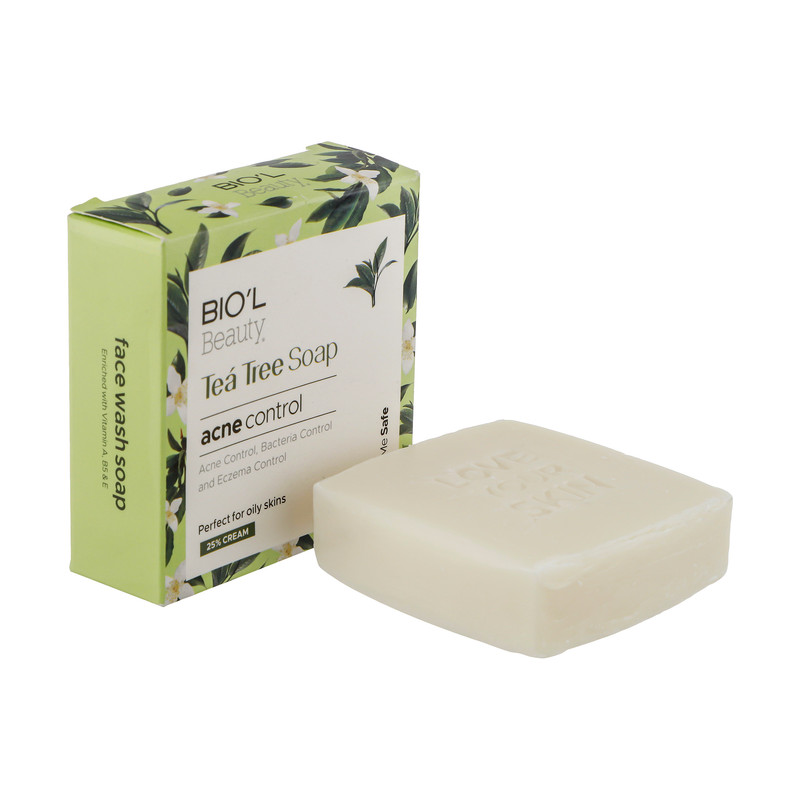 صابون شستشو بیول مدل TEA TREE وزن 100 گرم صابون شستشو بیول مدل TEA TREE وزن 100 گرم