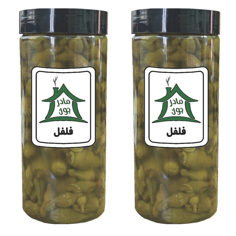 ترشی فلفل خونه مادرجون بسته 2 عددی