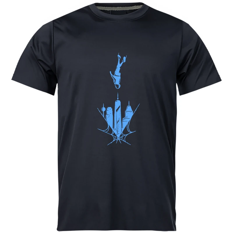 تی‌شرت آستین کوتاه مردانه مدل Spider-Man کد 038