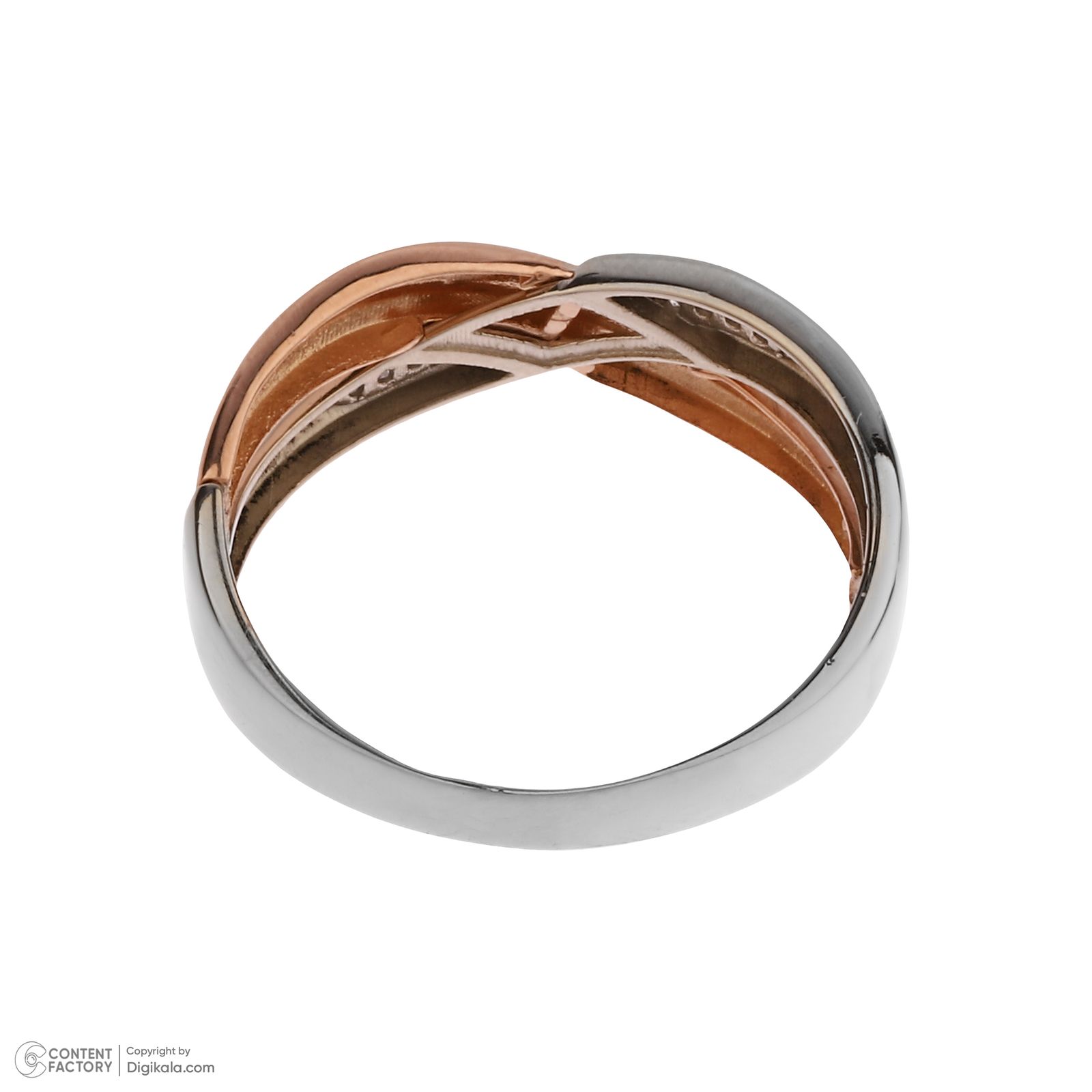 ست حلقه طلا 18 عیار زنانه و مردانه مایا ماهک مدل MR1357 -  - 7