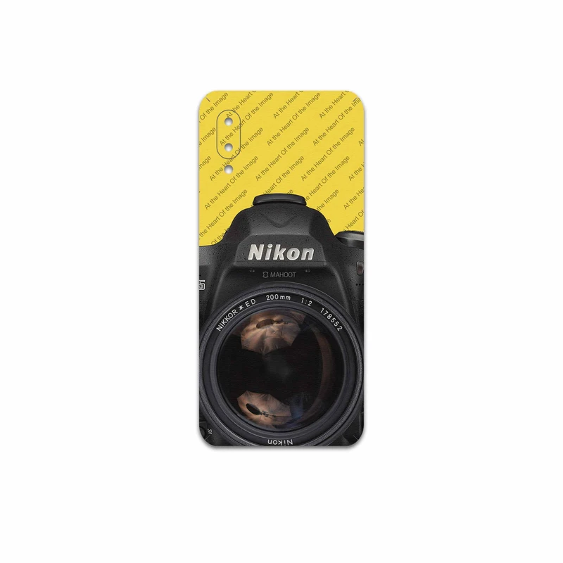 برچسب پوششی ماهوت مدل Nikon-Logo مناسب برای گوشی موبایل سامسونگ Galaxy M02