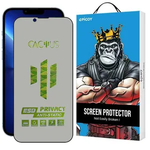 Glass Screen Protector Epicoy Cactus-ESD-Privacy For Apple iPhone 14 Plus / 13 Pro Max