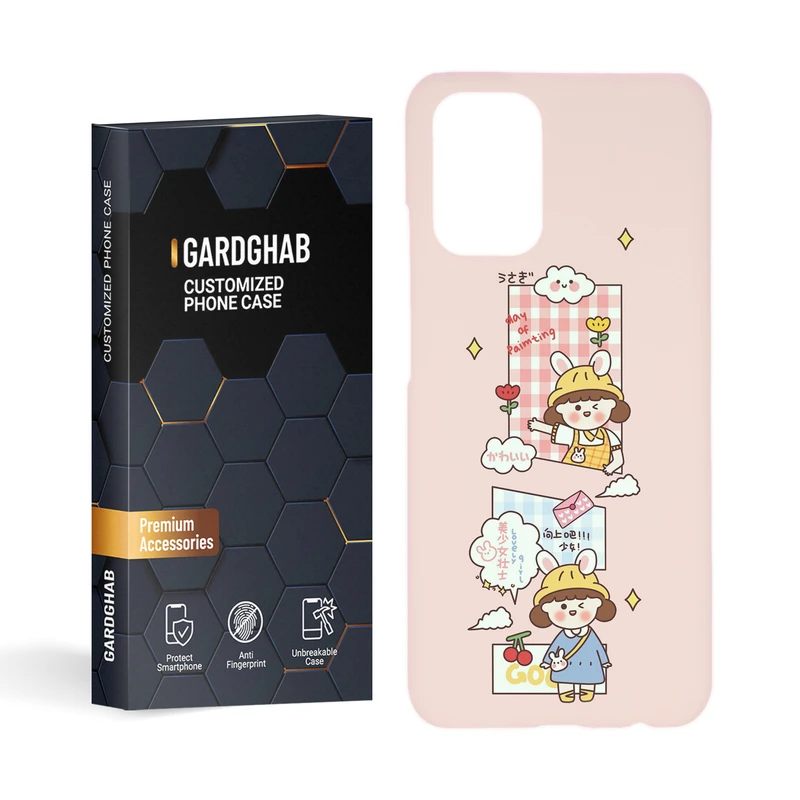 کاور گارد قاب مدل دخترانه مناسب برای گوشی موبایل شیائومی Redmi Note 10 4G / Redmi Note 10 S 