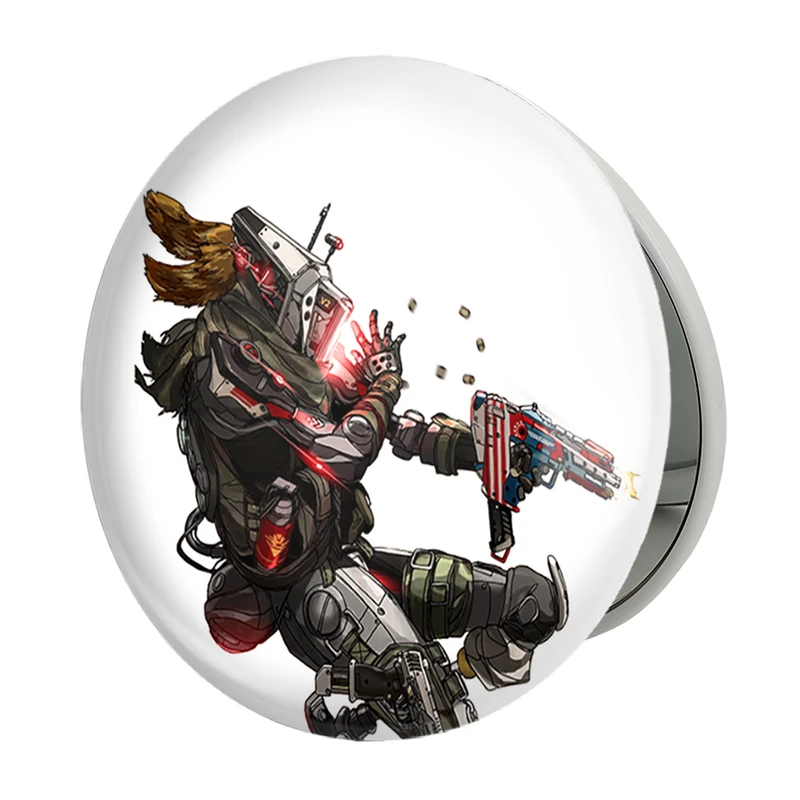 آینه جیبی خندالو طرح بازی تایتان فال (Titanfall) مدل تاشو کد 32591